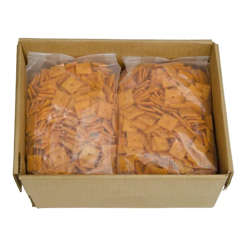 Vista 4 de Cheez-It Galletas de queso, galletas horneadas, aperitivos para el almuerzo, originales (6 bolsas)