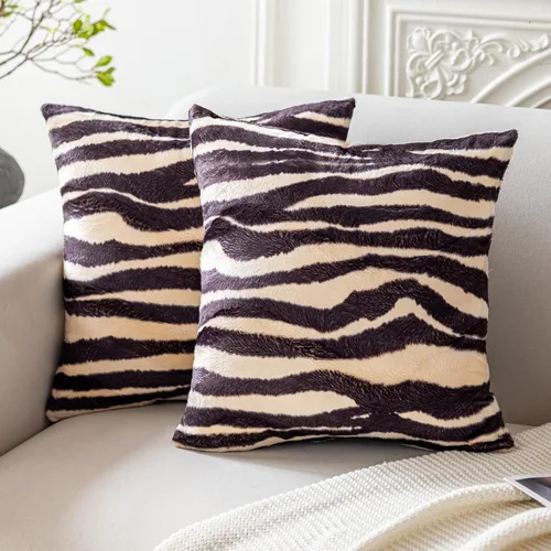 Vista 11 de CARRIE HOME Almohadas de Cuello de Microcuentas con Estampado de Leopardo Cilíndricas Tipo Puff Suaves - Almohada Pequeña de Rollo para Brazo
