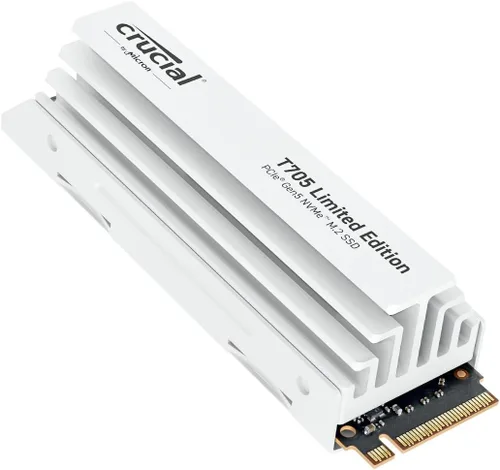 Vista 11 de Crucial T705 PCIe Gen5 NVMe SSD de 1 TB, hasta 13,600 MB/s, TLC NAND, compatible con Intel y Ryzen, para juegos intensivos y almacenamiento de alta
