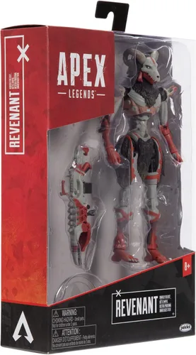 Vista 9 de Electronic Arts Apex Legends Figura de acción Revenant coleccionable de 6 pulgadas, Legendary: piel de bestia impía