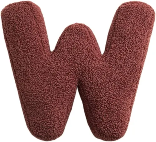 Vista 27 de Inglés Letras Almohada ABCD Letras Cojín Creativo Decorativo Almohadas