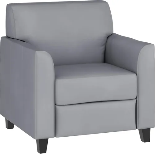 Vista 16 de Flash Furniture - Sofá de LeatherSoft negro de la serie Hercules Diplomat