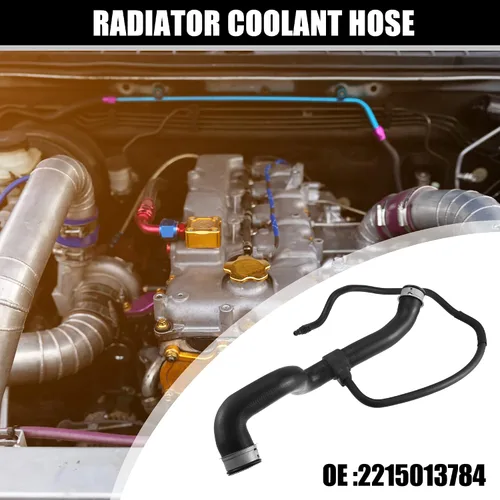 Vista 2 de X AUTOHAUX Manguera de refrigerante del radiador 2215013784 para Mercedes-Benz S 550 2007-2011 Base 5.5L V8 - Manguera de radiador de gas