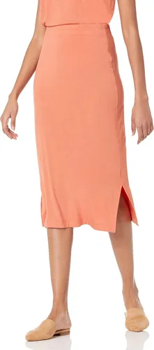 Vista 12 de Amazon Essentials - Falda midi de punto sin cierre para mujer (disponible en talla grande)