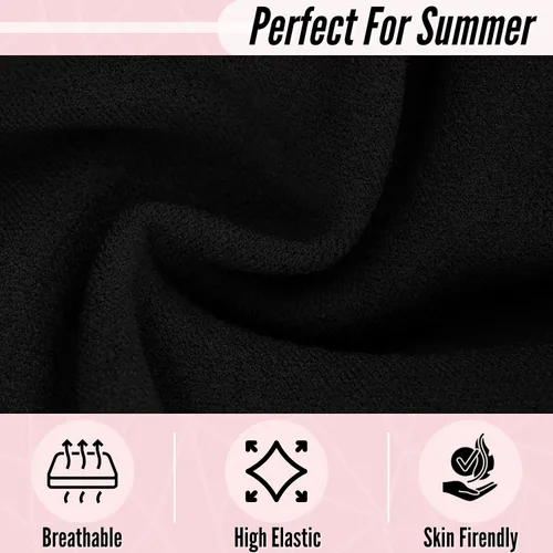 Vista 5 de Bodysuit for Women - Seamless Body Shaper Short Sleeve Shapewear Shaping Sculpting Suit Thong