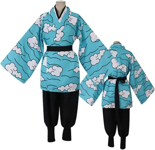 Vista 5 de Urokodaki Sakonji Disfraz de Kimono de Halloween