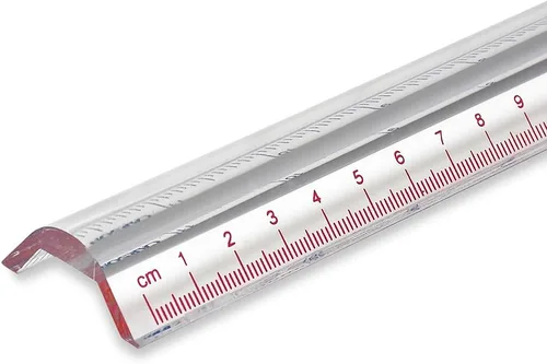 Vista 4 de Carson® MagniRule - Lupa de 1,5 x con regla de 12 pulgadas (MR-20)