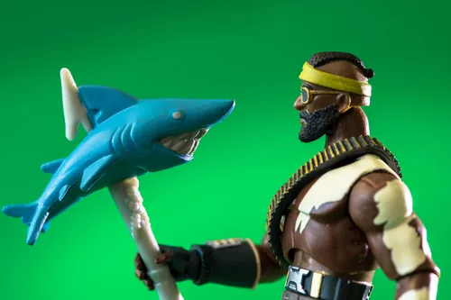 Vista 7 de Jazwares Fortnite Solo Mode Core Raptor - Paquete de figuras de bandolier