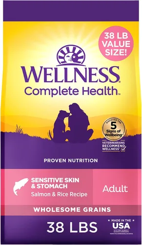 Vista 15 de Wellness Complete Health - Alimento seco natural para perros, pescado blanco y batata, bolsa de 6.8 kg.