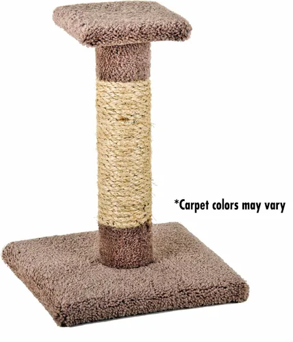 Vista 2 de Ware Manufacturing Poste de superficie para rascar con sisal y parte superior, 18 pulgadas