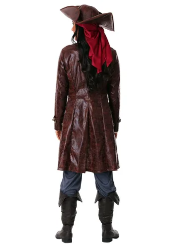 Vista 2 de Disfraz para mujer linda pirata capitán Multicolor