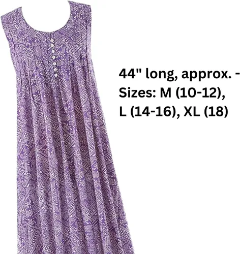 Vista 6 de Vestido de salón con estampado bandana (mediano), morado, Púrpura