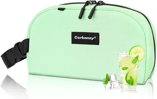 Vista 32 de Cerbonny Pequeña bolsa refrigeradora, bolsa de almuerzo congelable para niños y adultos, pequeña bolsa aislada, mini bolsa portátil para aperitivos