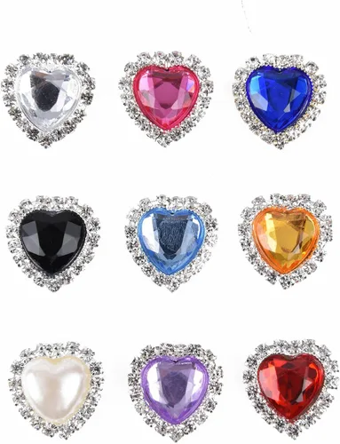 Vista 3 de UNN Bling Shoes Charms Enamel Diamond Jewelry Shoe Decoration with Chains Accessories for Girls Women