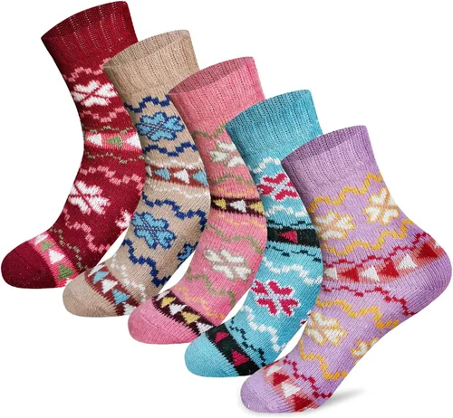Vista 9 de MORECOO Socks for Women - Stocking Stuffers Gifts for Women A-multicolor 4
