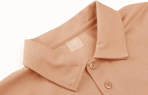 Vista 2 de Camiseta de cuello polo táctica Tacvasen para hombre, diseño de manga larga y corta, para deportes y uso al aire libre