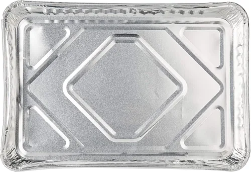 Vista 3 de DCS Deals Paquete de 1/4 de papel de aluminio para tartas de tamaño (cuarto), extra resistente y duradero, ideal para ventas de hornear, eventos