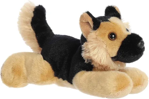 Vista 15 de Aurora® Adorable Mini Flopsie™ Mei Mei™ Animal de peluche, facilidad juguetona, compañeros atemporales, color blanco, 8 pulgadas