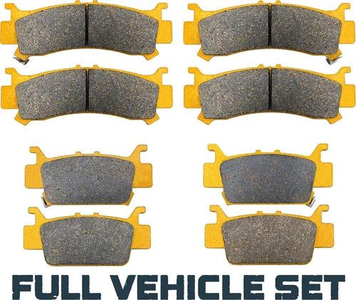 Vista 4 de Juego de pastillas de freno cerámicas Traild para Honda Talon 1000 1000R 1000X 1000X-4 1000R-4 2019, 2020, 2021, 2022, 2023, 2024 delanteras