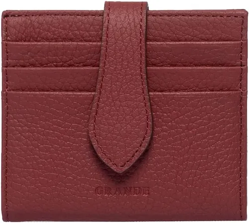 Vista 19 de Grande -3803 Cartera unisex, Azul (Iced Blue), Cartera delgada de cuero con cierre a presión pequeño
