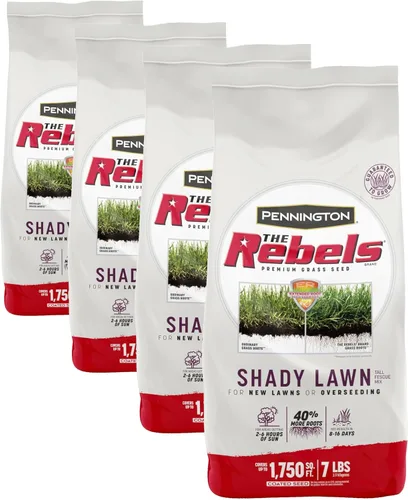 Vista 14 de Pennington The Rebels mix de semillas de césped Tall Fescue para zonas sombrías, 3 libras Semillas de césped para césped, semillas de césped