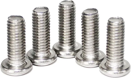 Vista 16 de 100 piezas M4-0.70 x 6 mm Tornillos de cabeza de botón con casquillo hexagonal, acero inoxidable 18-8, llave hexagonal Allen, ISO 7380