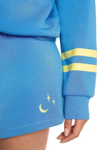 Vista 5 de The Summer I Turned Pretty Conjunto de pijama corto con estampado bordado para mujer