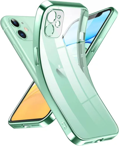 Vista 916 de Supdeal Funda cristalina transparente para iPhone 11, [No se amarillea] [Protección de la cámara] [Probado contra caídas de grado militar] Funda