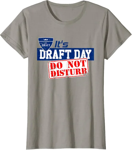 Vista 83 de It 's Fantasy Fútbol Proyecto de Día, Do Not Disturb playera, Anaranjado Gris Oscuro