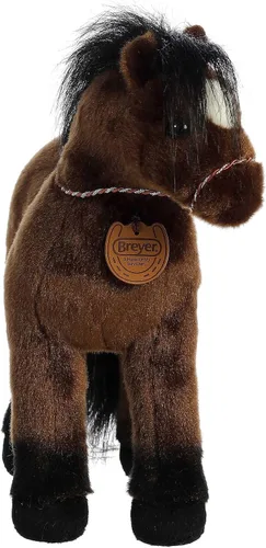 Vista 2 de Aurora Exquisito animal de peluche Breyer Showstoppers de pura sangre, detalles realistas para juegos imaginativos, perfecto para niños, adultos