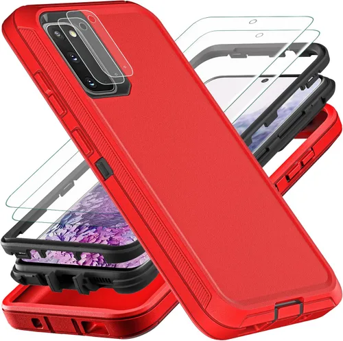 Vista 11 de YKHJKLEC Solo funda para Samsung Galaxy S20, no compatible con Galaxy S20 FE/S20 Plus/S20 Ultra, con 2 piezas