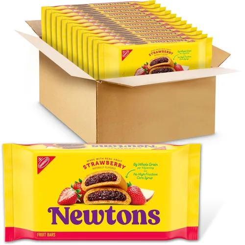 Vista 26 de Newtons Galletas masticables sin grasa, suaves y de fruta, sabor higo (barras de higo), 12 paquetes de 10 onzas