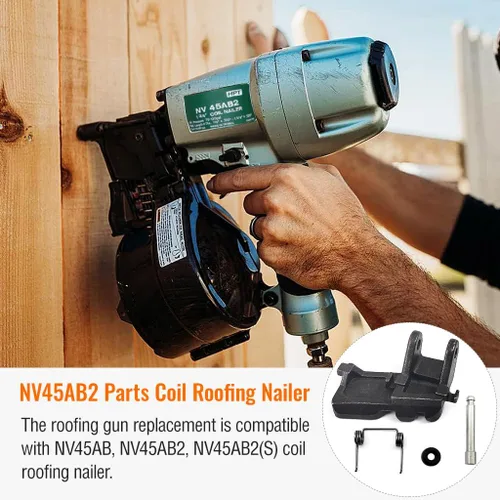 Vista 3 de 2 piezas de clavador 883-901 alimentador y 877-761 resortes, NV45AB2 piezas de bobina, repuesto de pistola de techo compatible con NV45AB NV45AB2