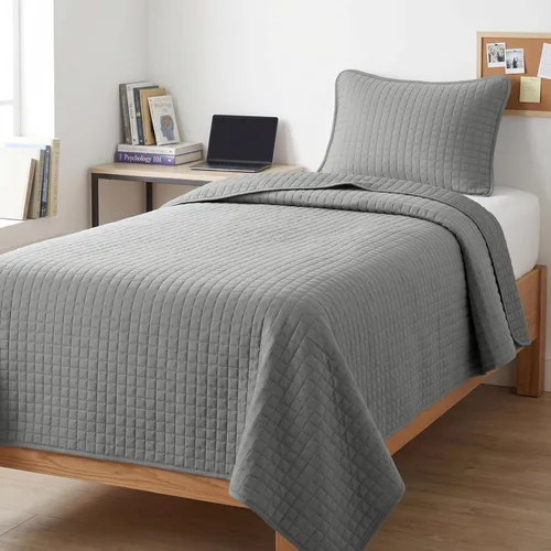Vista 103 de Southshore Fine Living, Inc. Juego de edredón individual XL, colcha de microfibra acolchada, juego de edredón individual con funda de almohada, ropa