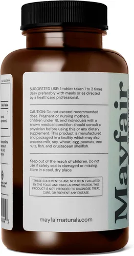 Vista 5 de Complejo beta sitosterol, 500 mg, de origen vegetal, 90 tabletas, suplemento de apoyo integral