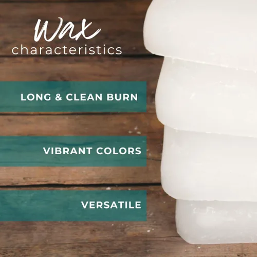 Vista 4 de Direct Candle Supply - Cera de vela de parafina para el hogar totalmente refinada de 10 libras, cera de parafina para fabricación de velas, cera