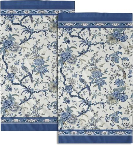 Vista 27 de Giwawa Juego de 2 toallas de mano vintage con diseño de oso y ciervo, diseño de alce y árbol, toalla de cara súper suave para baño, cocina, hombre