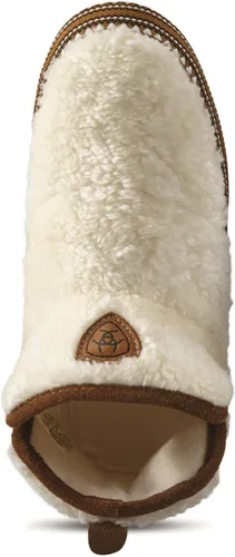 Vista 6 de ARIAT Pantuflas de botín con parte superior de mezcla de acrílicolana para mujer