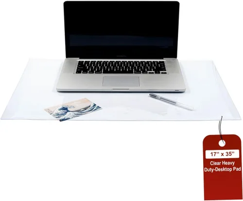 Vista 9 de Laminet - Alfombrilla para escritorio Crystal Clear., Desktop Pad - Transparente