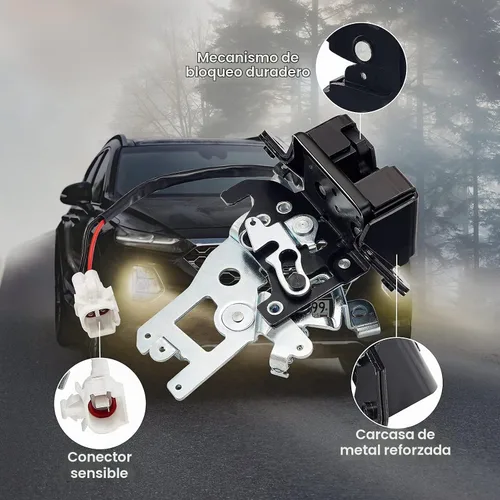 Vista 3 de SYERAL Actuador de cerradura de puerta trasera de portón trasero 931-861 64680-0C010 Actuador de cierre de maletero Compatible con Toyota Sequoia