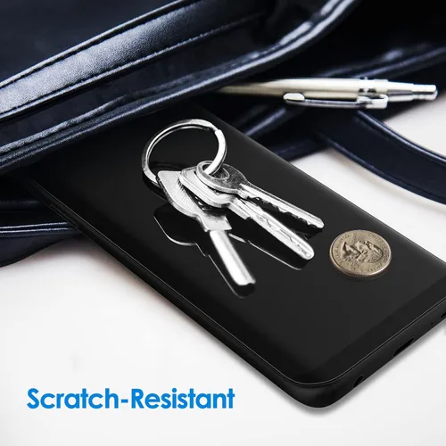 Vista 6 de JETech Protector de pantalla para Samsung Galaxy S8, película TPU Ultra HD, compatible con fundas, paquete de 2 Película de poliuretano