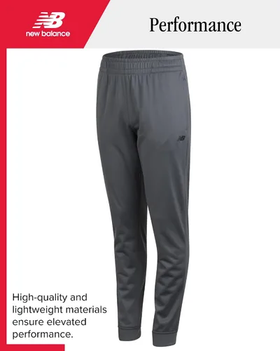 Vista 5 de New Balance Pantalones deportivos para niño Paquete de 4 pantalones deportivos de tricot Pantalones deportivos de rendimiento con bolsillos