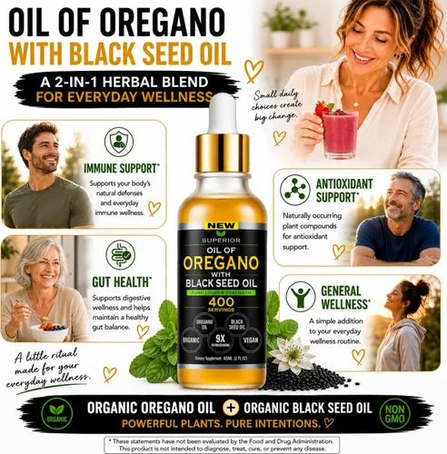 Vista 8 de Gotas minerales traza ácido fúlvico + aceite de orégano con aceite de Fúlvico + húmico con más de 77 oligominerales y electrolitos + aceite