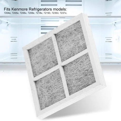 Vista 5 de Paquete de 3 filtros de aire AF004, reemplazo de filtro de aire para refrigerador Lt120f, filtro de aire eficiente de carbón activado