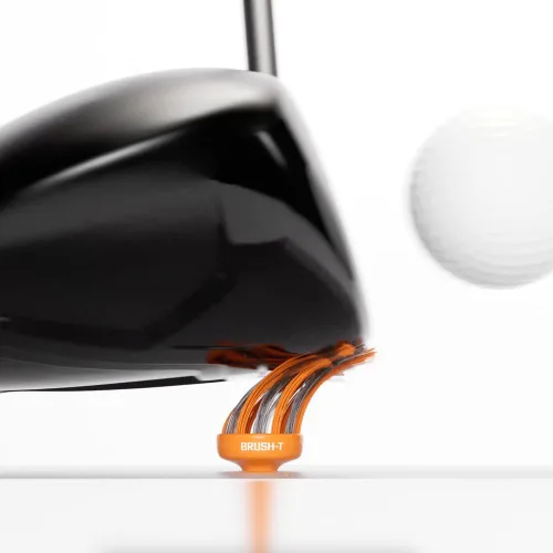 Vista 28 de BRUSH-T Premium Plastic Golf Tees, Unbreakable Innovative Design, Consistent Height, Perfect Golf Gift for Men and Women. Golfing Tees, Works with