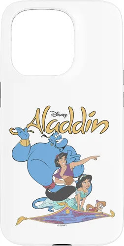 Vista 14 de Funda mágica para iPhone 16 Disney Aladdin Group Shot
