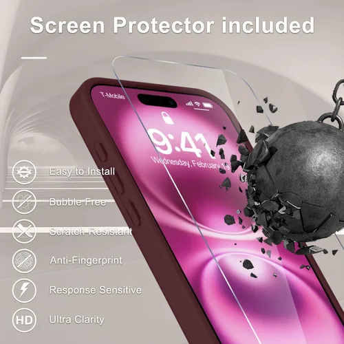 Vista 547 de Funda para Google Pixel 10 Pro XL, cubierta magnética mate, color negro Fit for MagSafe, Screen Protector included, Shockproof Military Grade