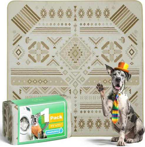 Vista 66 de FXW Almohadillas lavables para orina para perros, almohadillas para cachorros con súper absorbentes, diseñadas específicamente para jaulas de 24