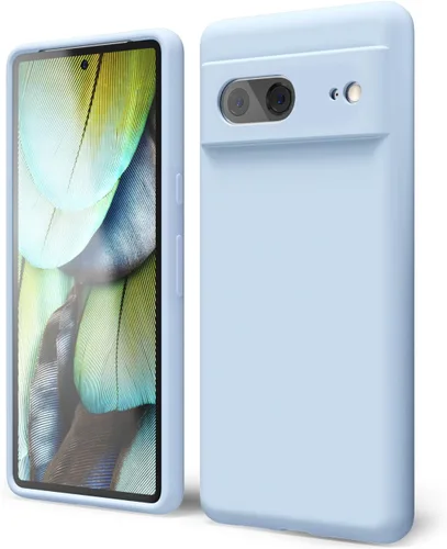 Vista 71 de oakxco para Google Pixel 6A Funda de teléfono de silicona líquida, diseño estético lindo y delgado para mujer y niña, cubierta de gel suave, lisa