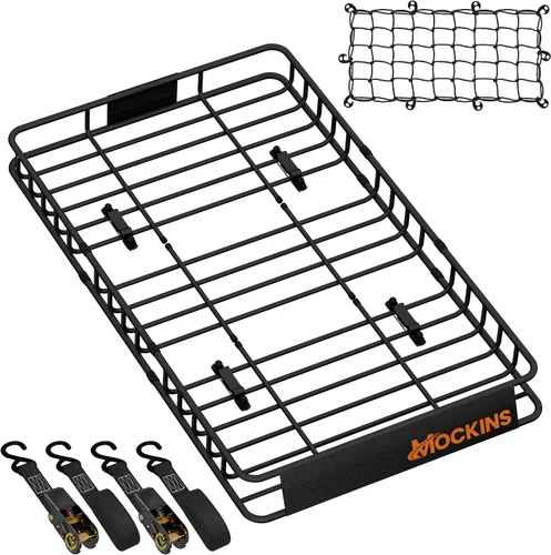 Vista 10 de Mockins Bolsa de Carga para Techo de Automóvil de 16 Pies Cúbicos Bolsa de Techo de 45"x34"x18" para Automóvil Sin Portaequipajes Portaequipajes